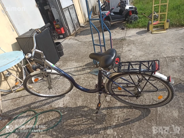 Градски дамски велосипед 28цола с ниска рамка , снимка 3 - Велосипеди - 50621019