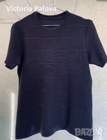 Вълнена тениска SOLARIA Италия, снимка 8 - Тениски - 42866176