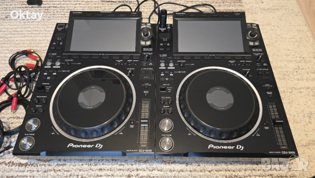 2x Pioneer CDJ-3000 с чанти UDG +1tb ssd, снимка 11 - Други - 52880724