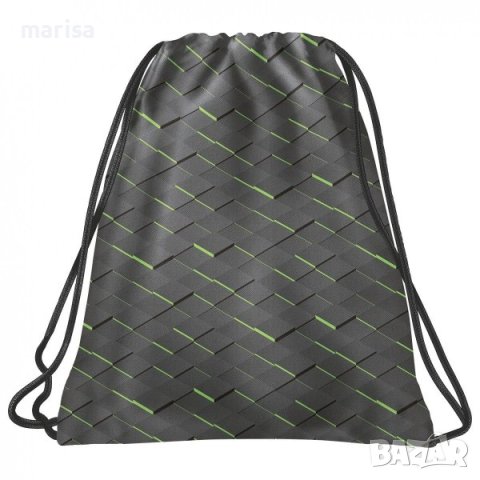 Торба за спорт зелени шарки Back UP, PIXEL Код: 095087, снимка 1 - Раници - 40267716