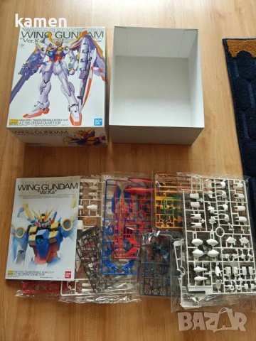 Bandai MG 1/100 Wing Gundam "Ver.Ka" (Нов), снимка 3 - Колекции - 53989461