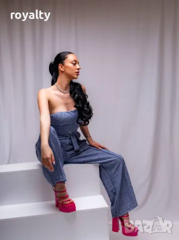 Елегантен дамски гащеризон , снимка 4 - Гащеризони - 50049155