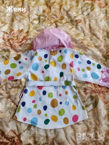 Дъждобран за момиче 2 год., снимка 3 - Бебешки якета и елеци - 36841283