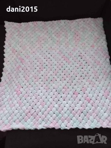 Бебешко одеяло от Ализе пуфи - 90/82 см, снимка 3 - Спално бельо и завивки - 40268560