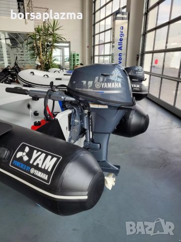 Надуваема гребно/моторна лодка Yamaha YAM350TAf, снимка 4 - Воден транспорт - 39217738