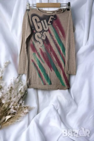 Guess Детска оригинална блуза с дълъг ръкав , снимка 1