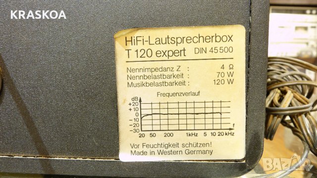 TELEFUNKEN T120 EXPERT, снимка 7 - Тонколони - 34094661