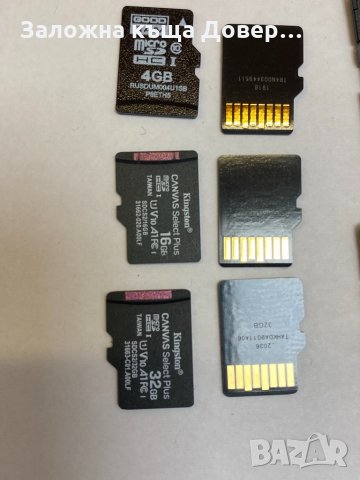 Memory card sd 32 gb 10 class Kingston canvas plus U1 A1 4k video карти памет , снимка 3 - Карти памет - 31866278