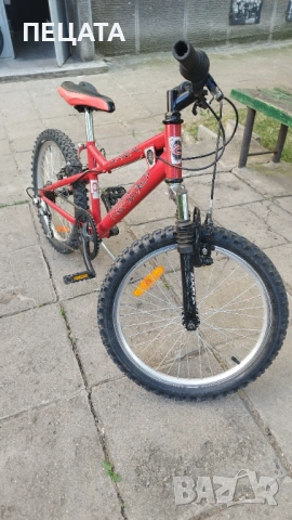 Детски велипед Cross Srider 20" с шест (6) скорости, със защитно обурадване за детето., снимка 4 - Велосипеди - 53126982