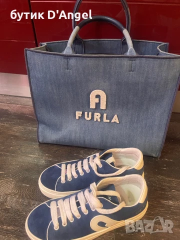 FURLA чанта и обувки, снимка 2 - Чанти - 50981138