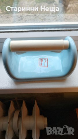 Ретро СОЦ Порцеланова поставка за тоалетна хартия , снимка 4 - Антикварни и старинни предмети - 40221834