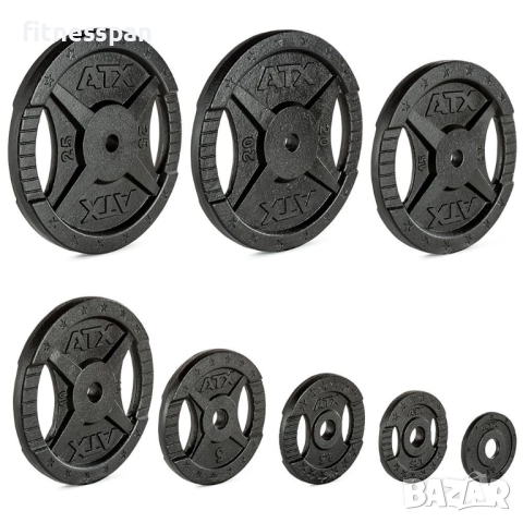 Комплект дискове и 30 м + лост, снимка 4 - Фитнес уреди - 52127772