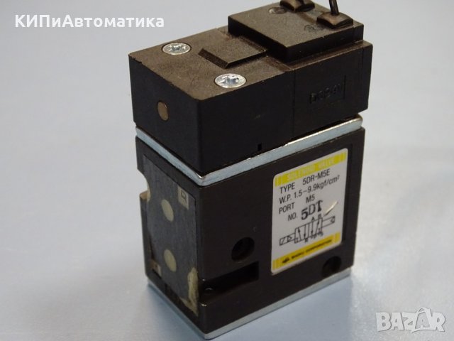 пневматичен модул SHOKU 5DR-M5E solenoid valve pneumatic, снимка 3 - Резервни части за машини - 35180979