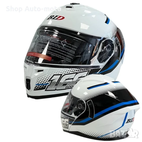 Мото каска Automat, Каска с двоен визьор, 166, S, M, L и XL размер, 4 цвята, снимка 3 - Аксесоари и консумативи - 50652169