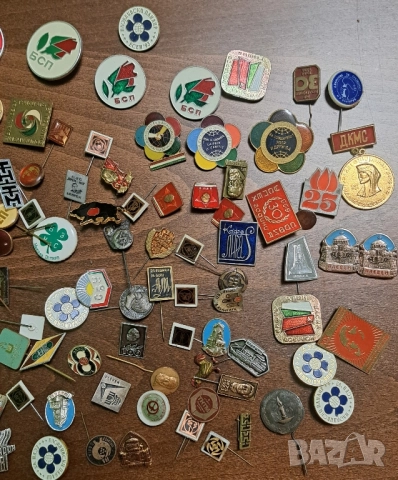НРБ ретро значки , снимка 3 - Колекции - 51725357