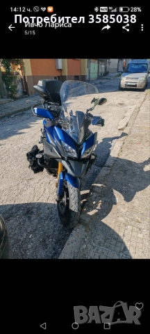 Мотоциклет Mt 09 GT, снимка 3 - Мотоциклети и мототехника - 52502525