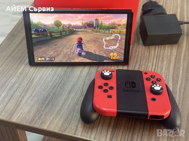 Nintendo Switch OLED с поставен чип и 256GB, снимка 4 - Nintendo конзоли - 55922978