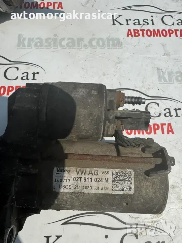 02T911024N стартер Seat Ibiza Сеат Ибиза 2013г. 1.2i, снимка 2 - Части - 55803356