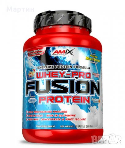 ТОП Протеин - AMIX Whey Pure Fusion - 1.000кг, снимка 1 - Хранителни добавки - 23040343