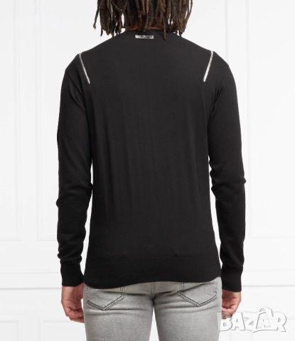 LES HOMMES памучен пуловер XXL, снимка 2 - Пуловери - 52515061