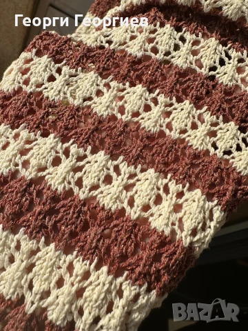 Уникална плетена рокля Манго, снимка 6 - Рокли - 50625681