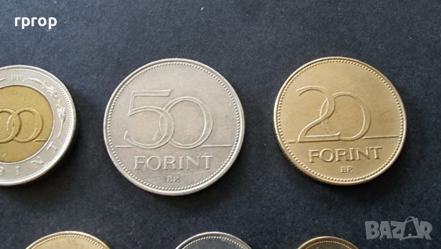 Монети . Унгария. Унгарски форинти. 8 бр., снимка 3 - Нумизматика и бонистика - 37783625