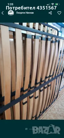 Подматрачни рамки метални с шперплатови ламели, снимка 10 - Други стоки за дома - 48606780