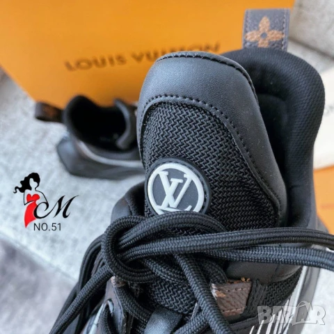 дамски маратонки от естествена кожа louis vuitton , снимка 11 - Маратонки - 51423755