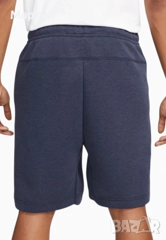 Мъжки къси панталонки Nike Tech Fleece - размер S, снимка 4 - Спортни дрехи, екипи - 50490515