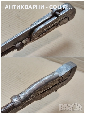 Стар Соц Български Тръбен Ключ. / НОМЕР 1752., снимка 6 - Антикварни и старинни предмети - 53991327