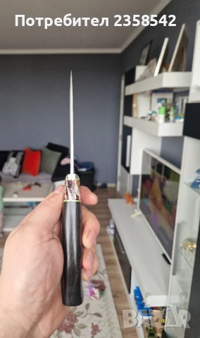 ръчно кован нож-н690, снимка 7 - Антикварни и старинни предмети - 50504813