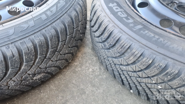 Зимни гуми и джанти 185/65/15, снимка 5 - Гуми и джанти - 52110019