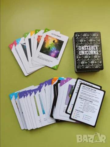Unstable Unicorns - настолна игра / игра с карти, снимка 4 - Карти за игра - 48706768