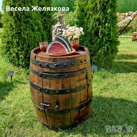 Барчета от автентични бъчви , снимка 2 - Шкафове - 51015992