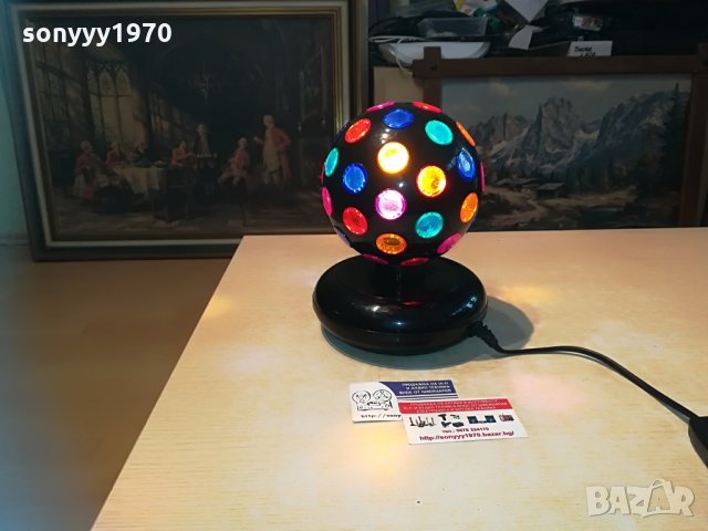 диско топка-220в-внос швеция, снимка 9 - Други - 29845264