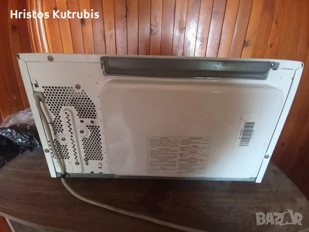 Почти нова микровълнова Panasonic NN-K448W, снимка 8 - Микровълнови - 51104527