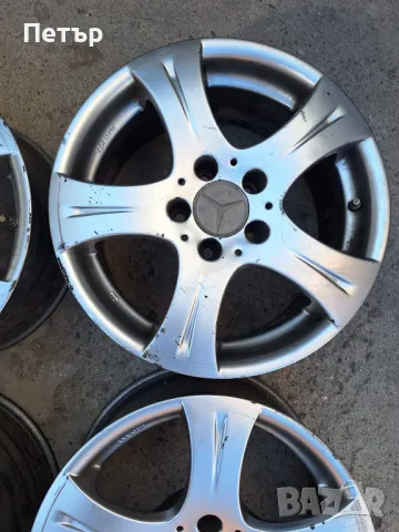 Оригинални Алуминиеви Джанти за Meрцедес-16цола, снимка 3 - Гуми и джанти - 47360467