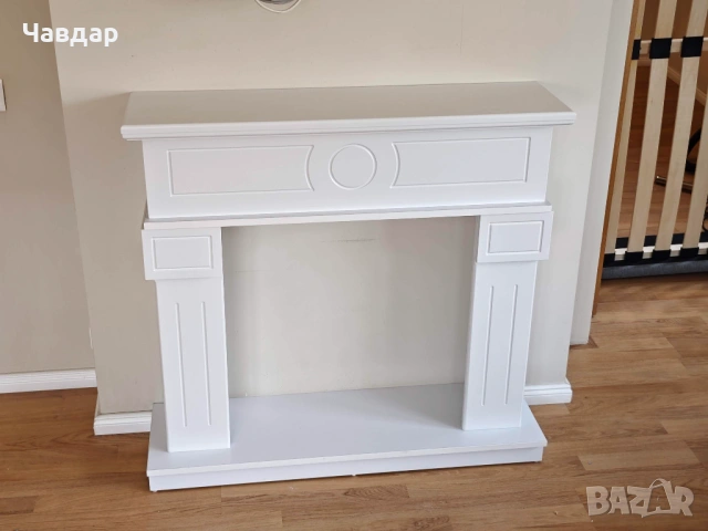 Декоративна камина, облицовка за електрическа камина MDF, снимка 6 - Декорация за дома - 53949287