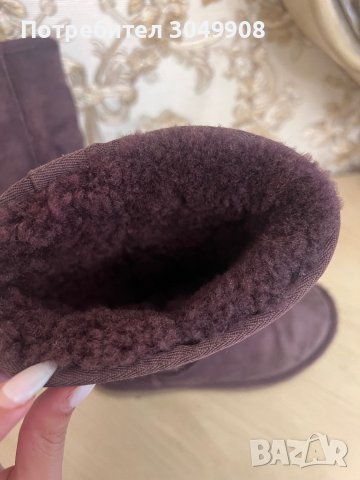 Детски ботуши UGG естествен велур, снимка 3 - Детски боти и ботуши - 42843100