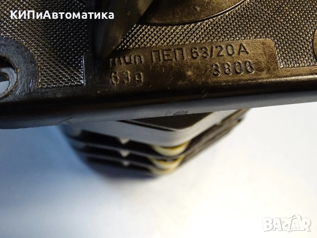 пакетен превключвател ПЕП 63/20А реверс 380V 3-секционен, снимка 7 - Резервни части за машини - 53148119