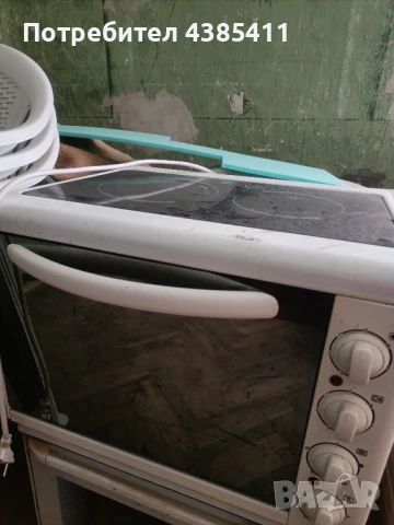 готварска печка с керамични плотове, снимка 1