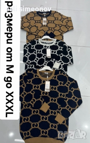 Fashion нови модели жилетки фланели на Ralph Lauren's Pollo,Nike,Prada,Guci,Burbury, снимка 10 - Пуловери - 52486336