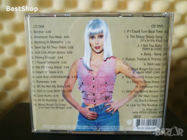 Cher - Singles collection ( 2 диска ), снимка 2 - CD дискове - 30226291