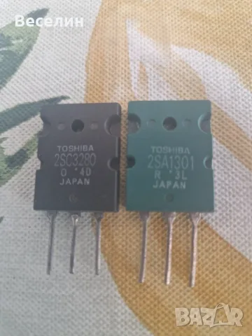 Транзистори тошиба 2SC3280 и 2SA1301