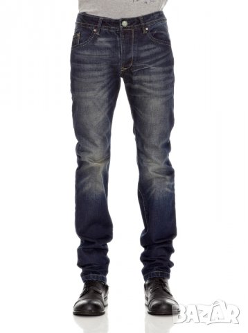 Desigual Oftal Celeste Palido Men's Slim Fit Jeans Мъжки Дънки Размер W34, снимка 2 - Дънки - 29098910