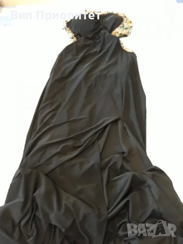 Скъпа , много скъпа вечерна тежка рокля с камъни , дълга , елегантна , за най-изискана дама, снимка 10 - Рокли - 37344146