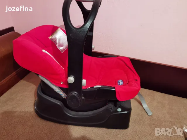 Продавам бебешки кош Chicco – червен, в отлично състояние, снимка 4 - Други - 50380262