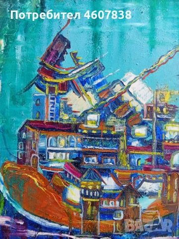 Картина 47/42 см, снимка 2 - Картини - 54245290