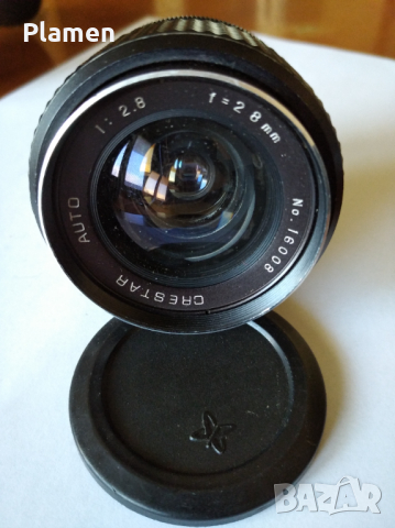 Crestar Auto Lens 28mm f2.8 обектив, снимка 1