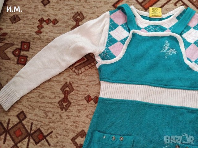 Красива плетена блузка/ туника, снимка 8 - Детски Блузи и туники - 30537203